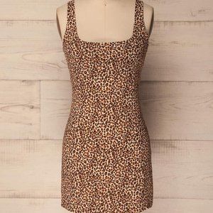 NWOT Skylar + Madison Leopard Dress